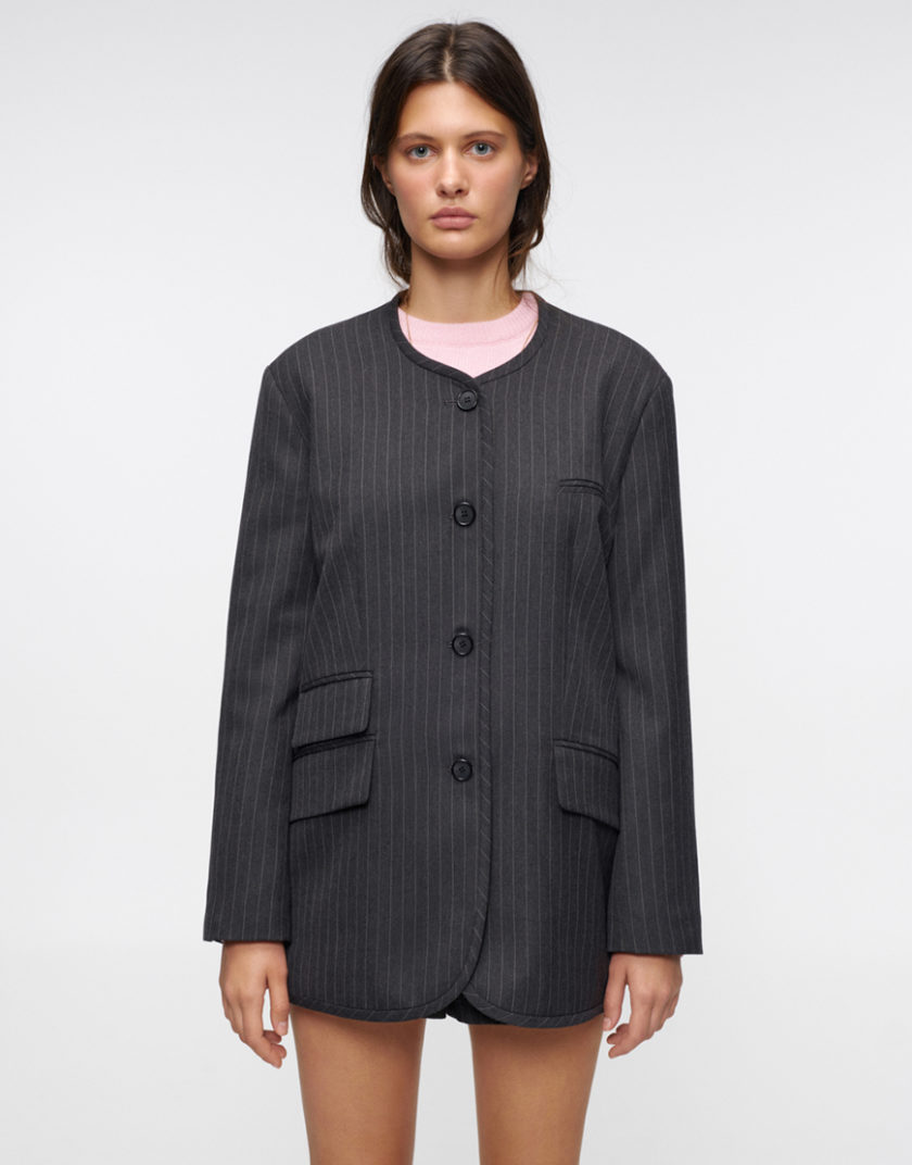 Блейзер Autumn Noir Pinstripe IM_ATMN/NR/PNSTRP/BLZR, фото 1 - в интернет магазине KAPSULA