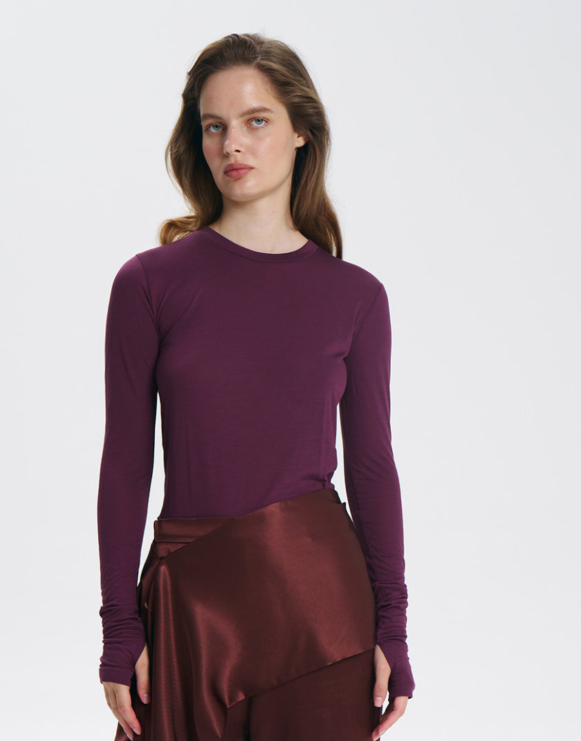 Лонг Soft Burgundy CULT_37, фото 1 - в интернет магазине KAPSULA