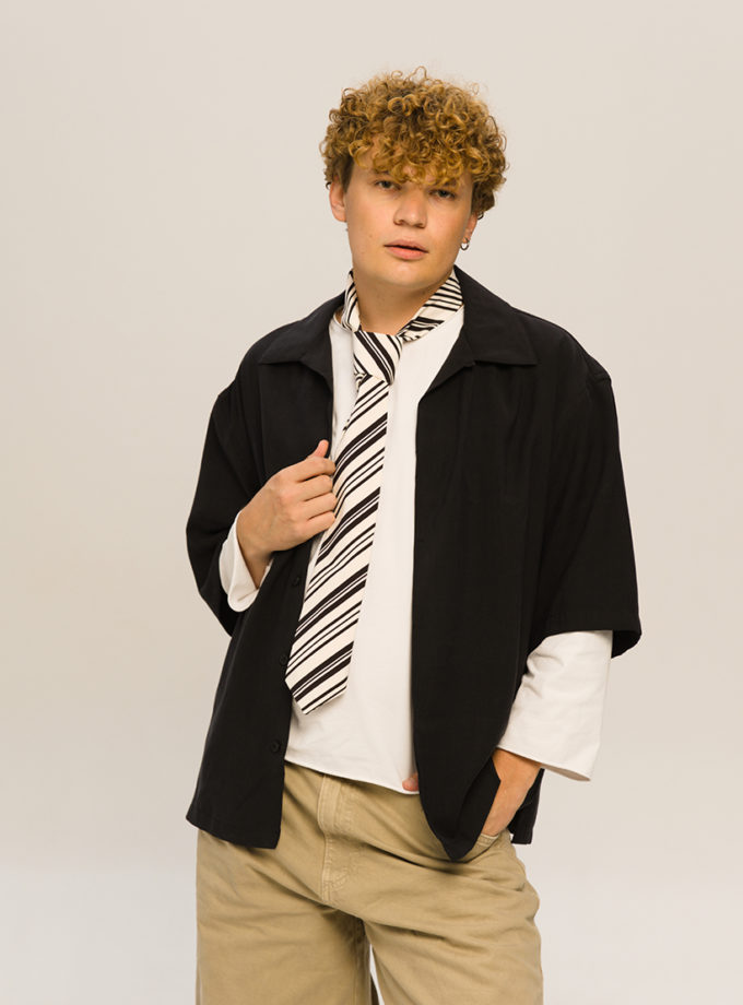 Краватка Unisex White CRV_KKS_SS42_44, фото 1 - в интернет магазине KAPSULA