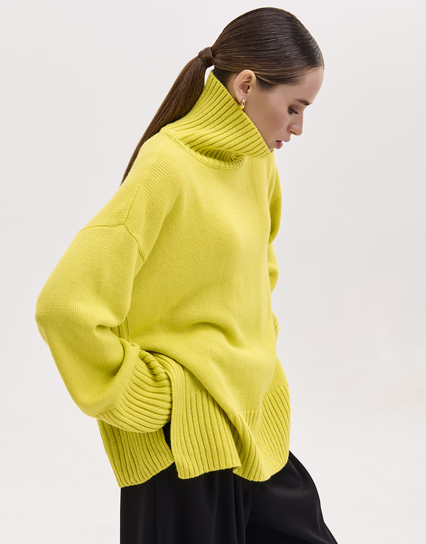 Светр з вовни мериноса FRBC_FBmer_lem, фото 1 Светр з вовни мериноса FRBC_FBmer_lem, фото 1 - в интернет магазине KAPSULA