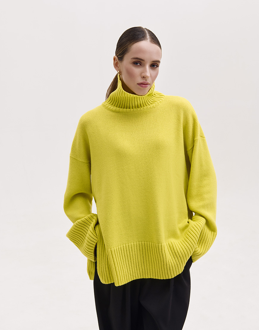 Светр з вовни мериноса FRBC_FBmer_lem, фото 1 Светр з вовни мериноса FRBC_FBmer_lem, фото 1 - в интернет магазине KAPSULA