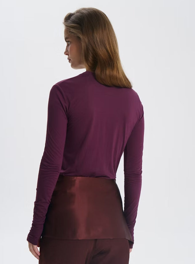 Лонг Soft Burgundy CULT_37, фото 1 - в интернет магазине KAPSULA