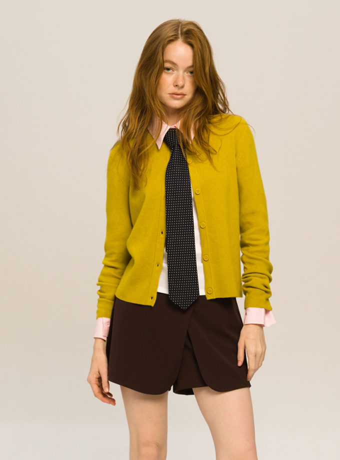 Краватка Unisex Polka White Dot Tie CRV_KS_SS42_42, фото 1 - в интернет магазине KAPSULA