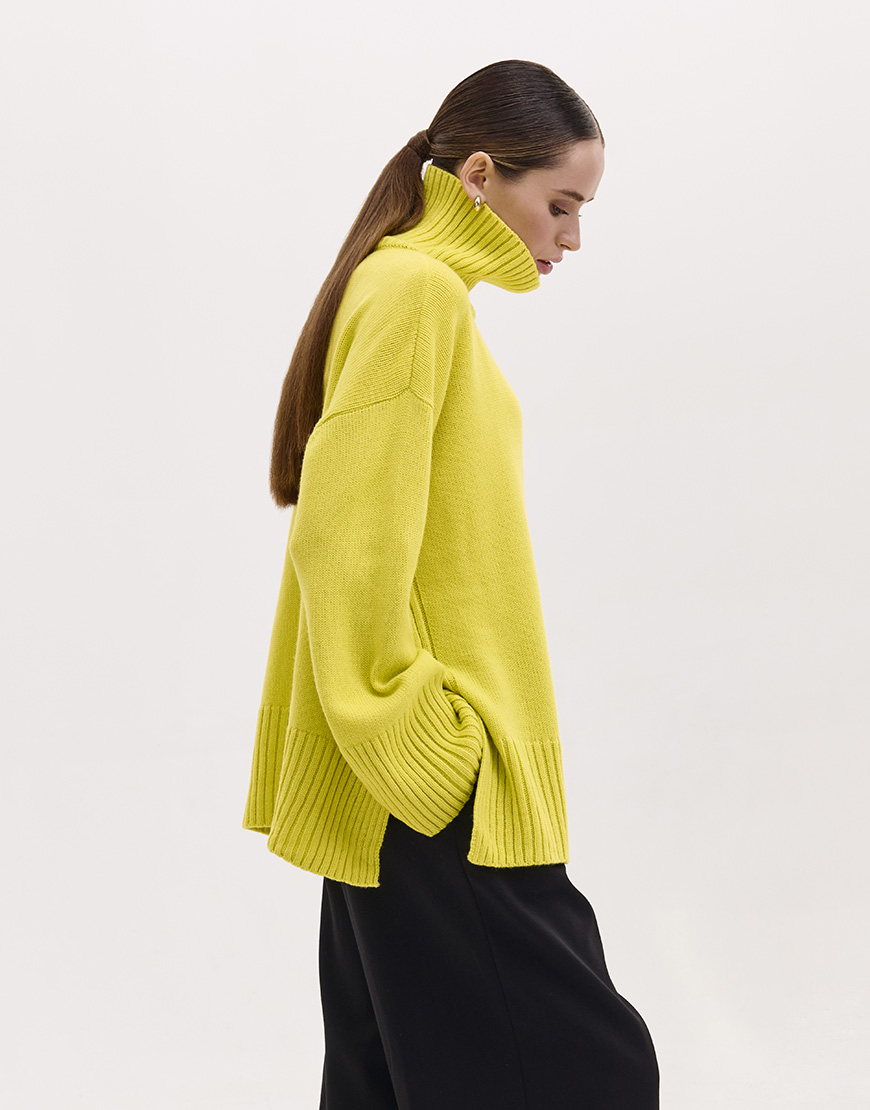 Светр з вовни мериноса FRBC_FBmer_lem, фото 1 Светр з вовни мериноса FRBC_FBmer_lem, фото 1 - в интернет магазине KAPSULA