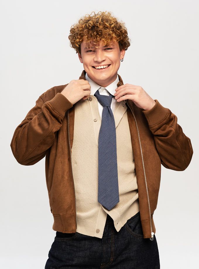 Краватка Unisex Urban Grey CRV_KS_SS42_41, фото 1 - в интернет магазине KAPSULA