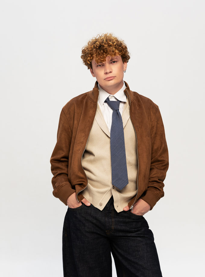 Краватка Unisex Urban Grey CRV_KS_SS42_41, фото 1 - в интернет магазине KAPSULA