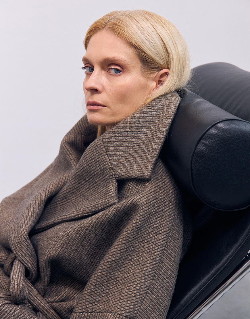 Пальто з спущеним плечем NGRDZK_1013, фото 1 Пальто з спущеним плечем NGRDZK_1013, фото 1 - в интернет магазине KAPSULA