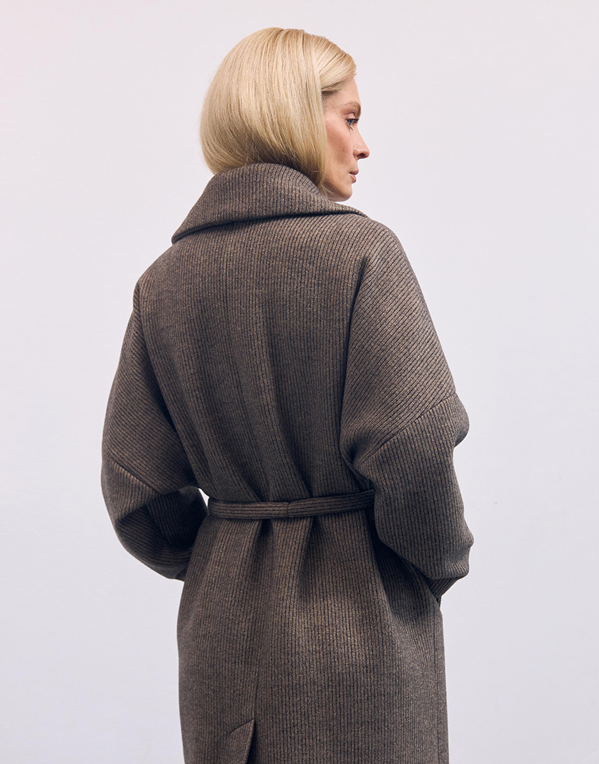 Пальто з спущеним плечем NGRDZK_1013, фото 1 Пальто з спущеним плечем NGRDZK_1013, фото 1 - в интернет магазине KAPSULA