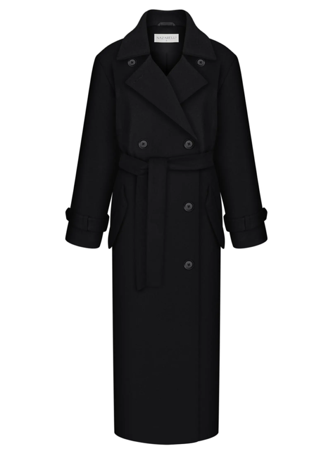 Пальто чорне NZRLL_AD15, фото 1 Пальто чорне NZRLL_AD15, фото 1 - в интернет магазине KAPSULA