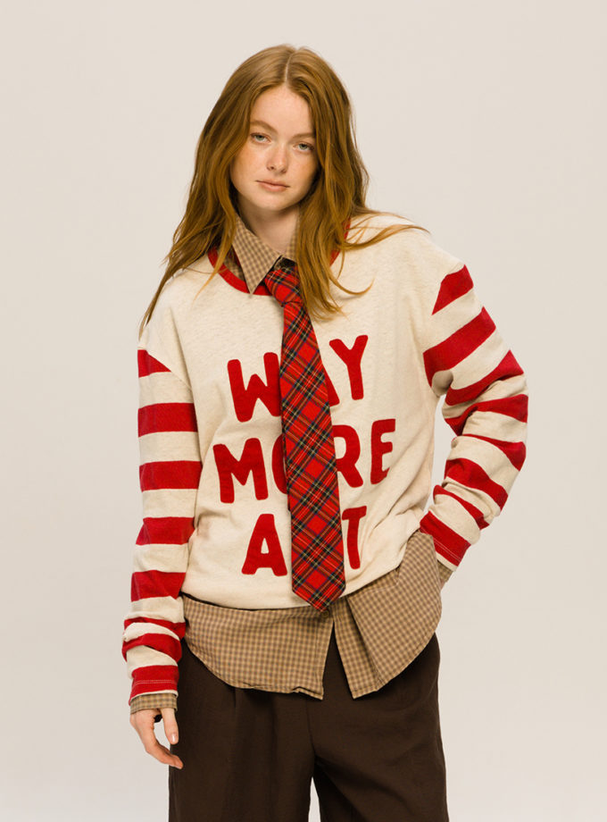 Краватка Unisex Red CRV_KS_SS42_36, фото 1 - в интернет магазине KAPSULA