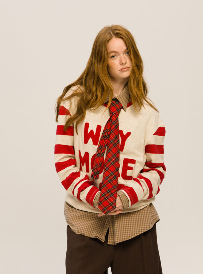 Краватка Unisex Red CRV_KS_SS42_36, фото 1 - в интернет магазине KAPSULA