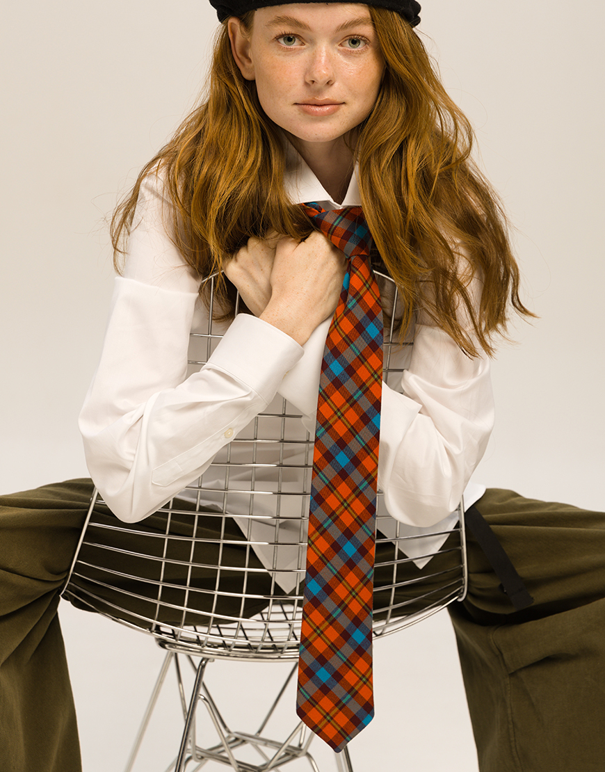 Краватка Unisex Orange CRV_KS_SS42_37, фото 1 Краватка Unisex Orange CRV_KS_SS42_37, фото 1 - в интернет магазине KAPSULA