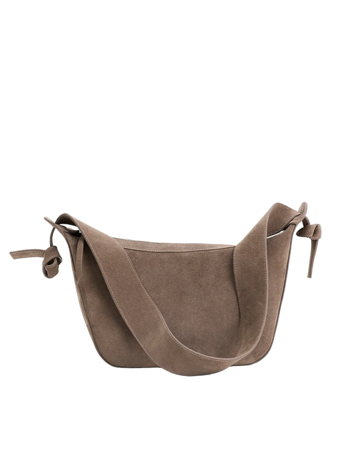 Сумка Etape Croissant Grande Truffle Suede ETP_Croissant_Grande_Truffle_Suede, фото 1 - в интернет магазине KAPSULA