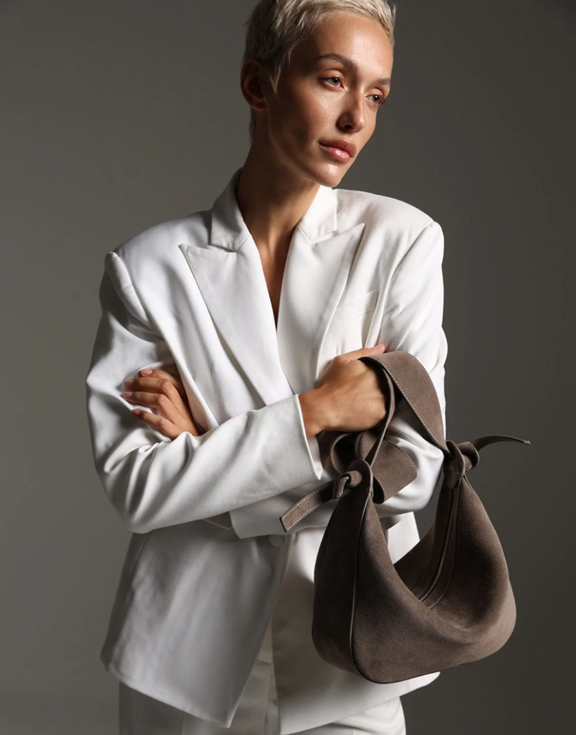 Сумка Etape Croissant Grande Truffle Suede ETP_Croissant_Grande_Truffle_Suede, фото 1 - в интернет магазине KAPSULA