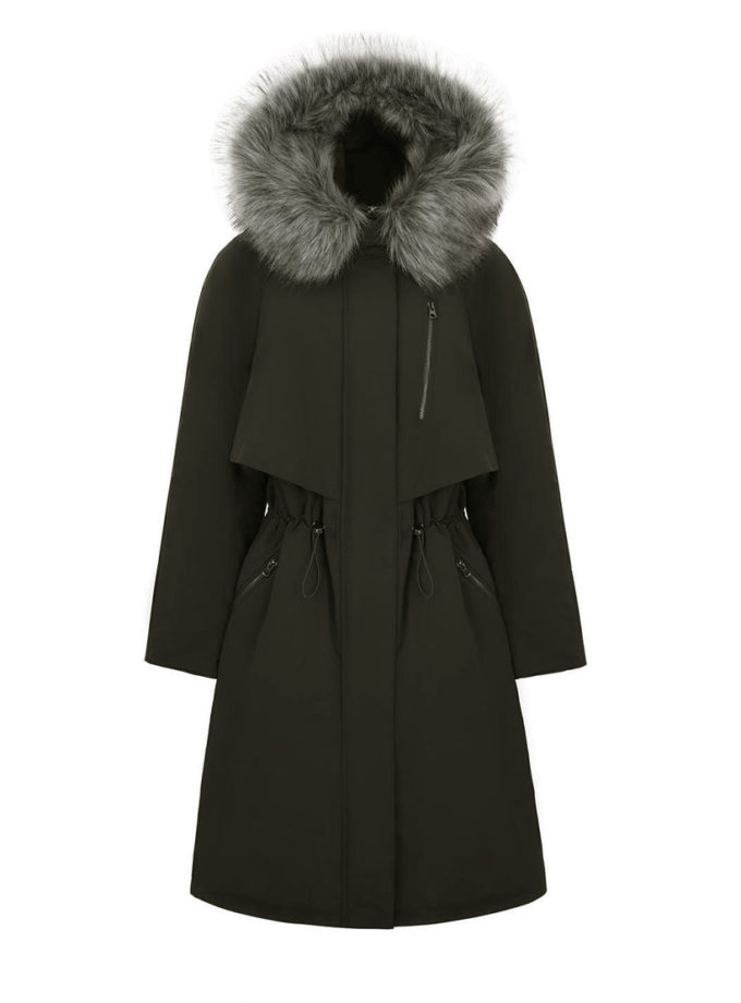 Зимовий тренч зелений GET DRESSED. (GD_WS25_52)