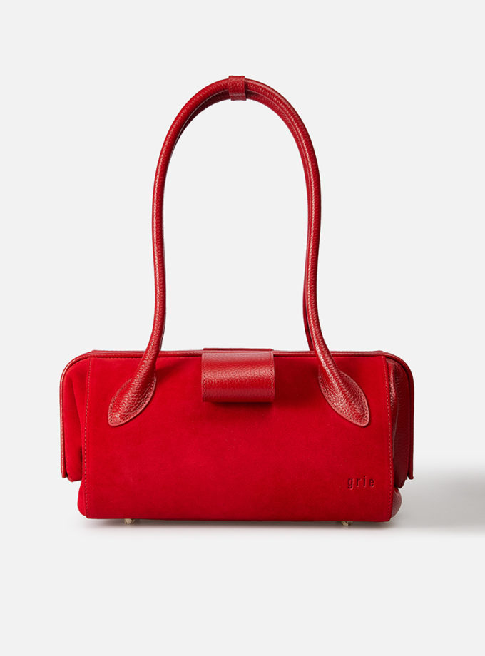 Сумка Grie Tverdynya Clavis  Red GR_1193-R, фото 1 - в интернет магазине KAPSULA