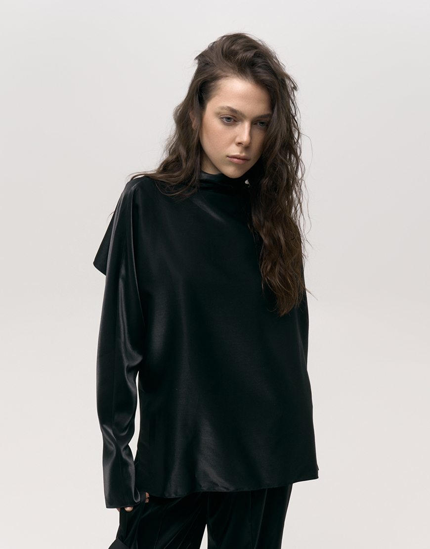 Блуза з відкритою спиною AV_ATHENA_03, фото 1 Блуза з відкритою спиною AV_ATHENA_03, фото 1 - в интернет магазине KAPSULA