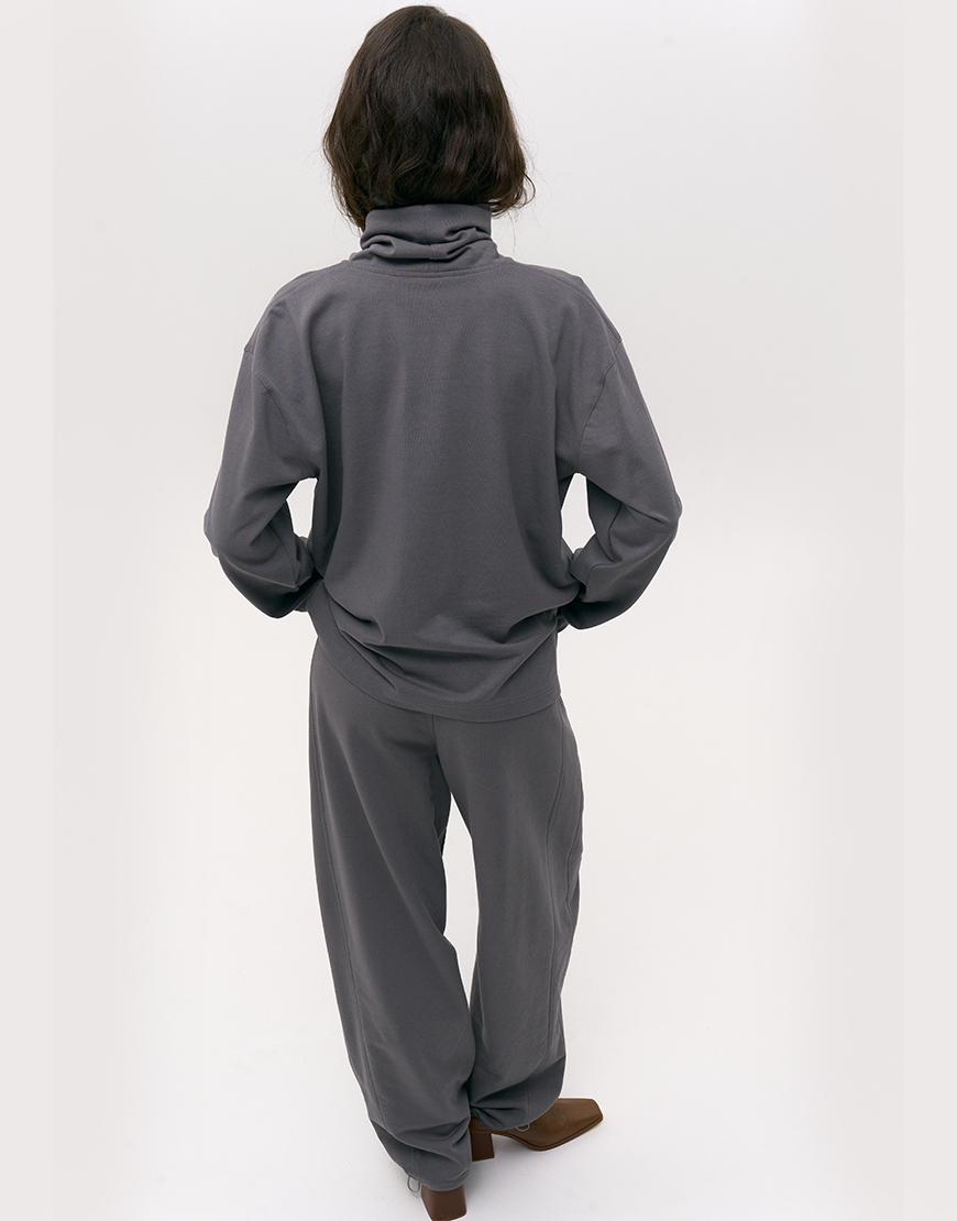 Спортивні штани на кулісці сірі AV_DINA_00, фото 1 Спортивні штани на кулісці сірі AV_DINA_00, фото 1 - в интернет магазине KAPSULA