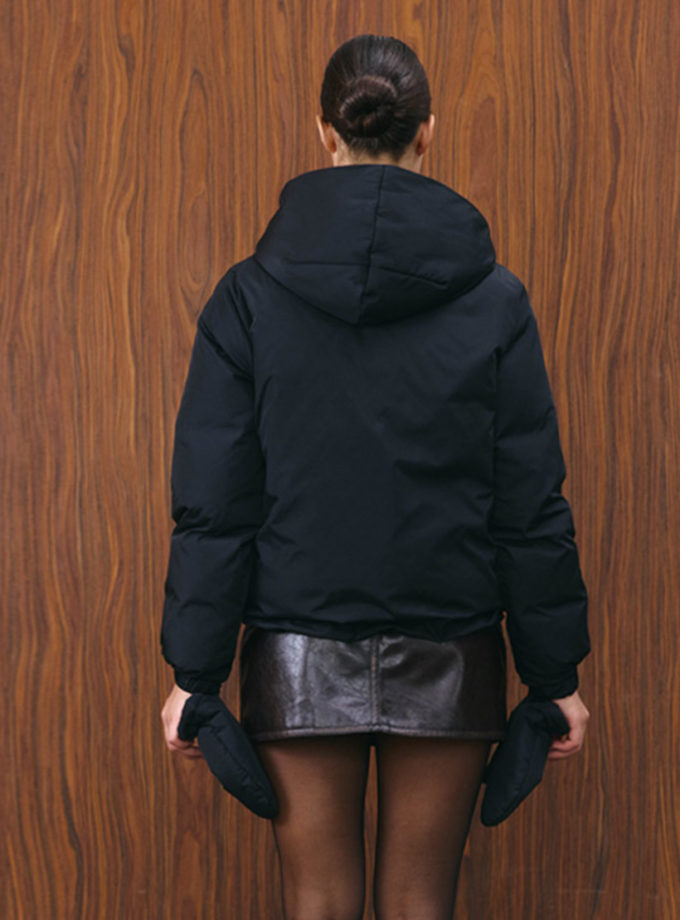 Пуховик Cicadidae чорний MRCH_A2025-1bl, фото 1 - в интернет магазине KAPSULA