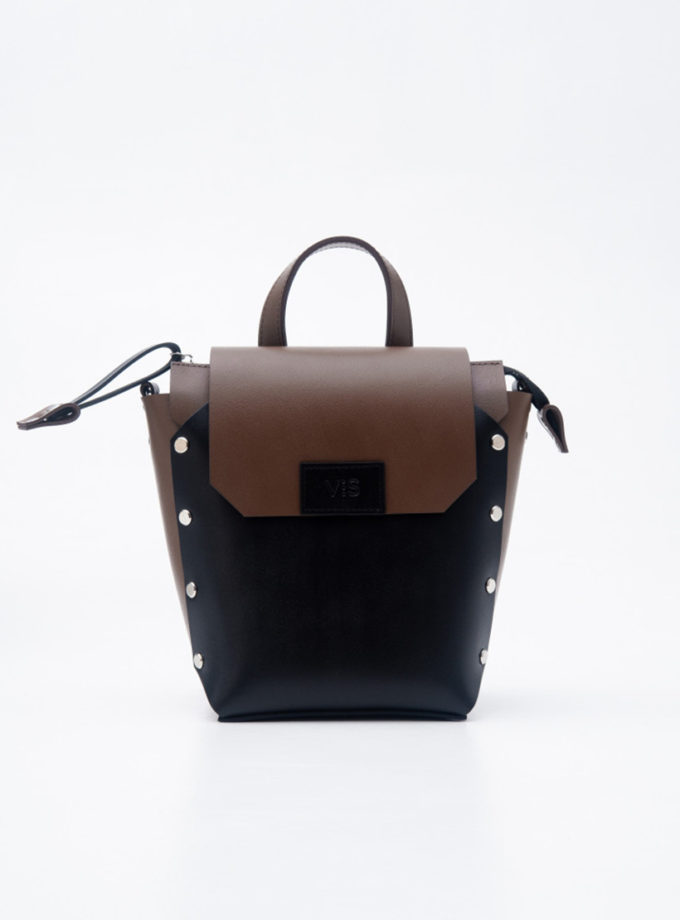 Рюкзак Адара коричневий VIS_Adara_backpack_002, фото 1 - в интернет магазине KAPSULA