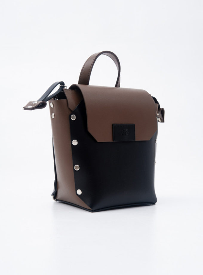 Рюкзак Адара коричневий VIS_Adara_backpack_002, фото 1 - в интернет магазине KAPSULA