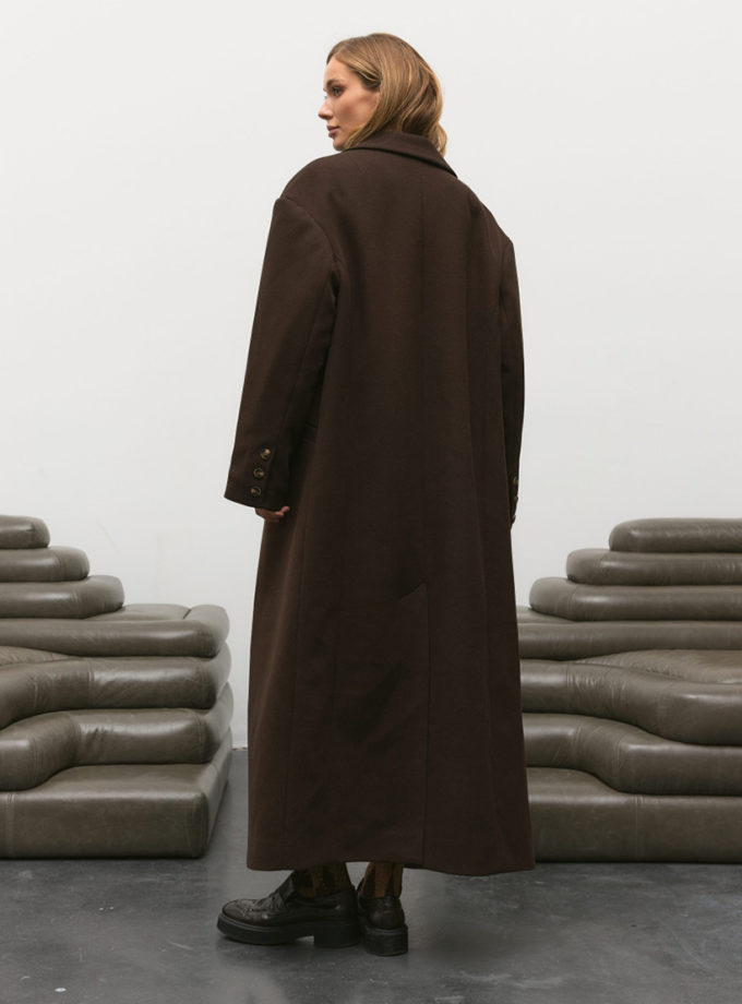 Пальто двобортне TWC_TW250710091, фото 1 - в интернет магазине KAPSULA