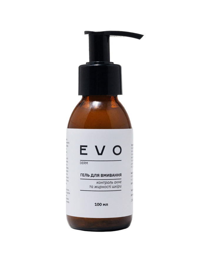 Гель для вмивання контроль акне та жирності шкіри EVO_4820289950522, фото 1 - в интернет магазине KAPSULA
