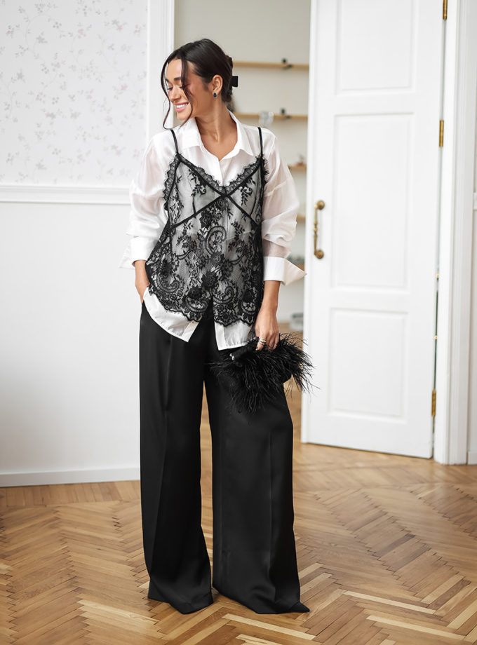 Шовкові брюки-палаццо GD_HC26_51, фото 1 Шовкові брюки-палаццо GD_HC26_51, фото 1 - в интернет магазине KAPSULA