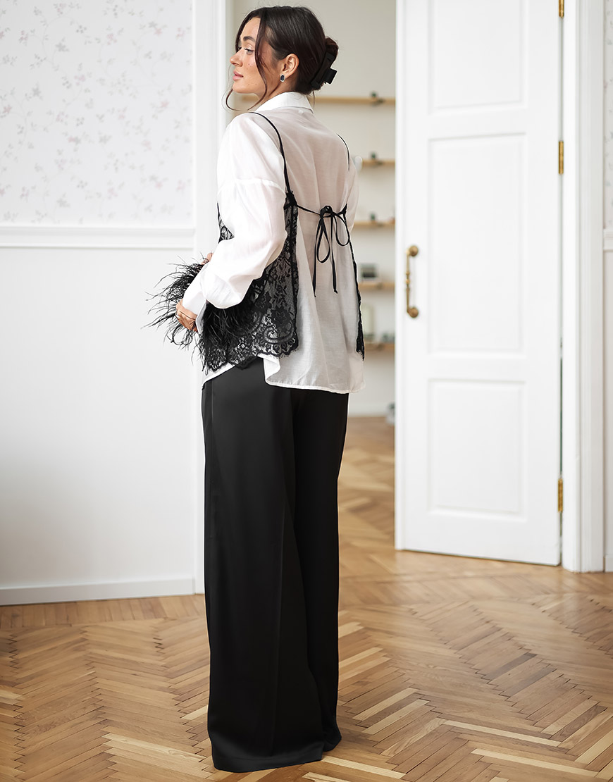 Шовкові брюки-палаццо GD_HC26_51, фото 1 Шовкові брюки-палаццо GD_HC26_51, фото 1 - в интернет магазине KAPSULA