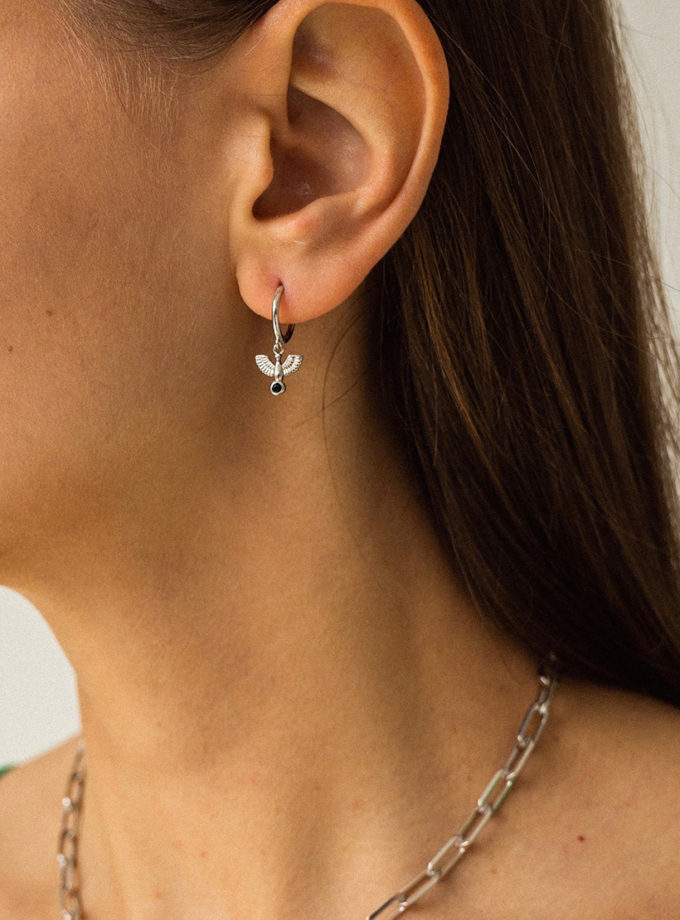 Сережки Ibis Huggies SS_SSE022, фото 1 Сережки Ibis Huggies SS_SSE022, фото 1 - в интернет магазине KAPSULA