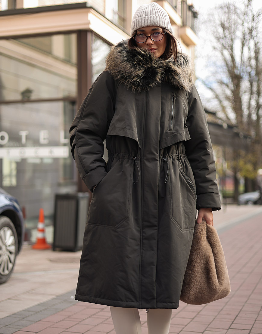 IMG_2474 Зимовий тренч зелений GET DRESSED. (GD_WS25_52) - фото 2