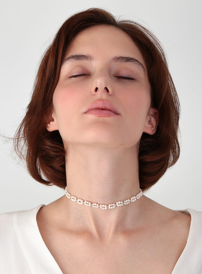 Кольє Flower SS_SSN051-1, фото 1 Кольє Flower SS_SSN051-1, фото 1 - в интернет магазине KAPSULA