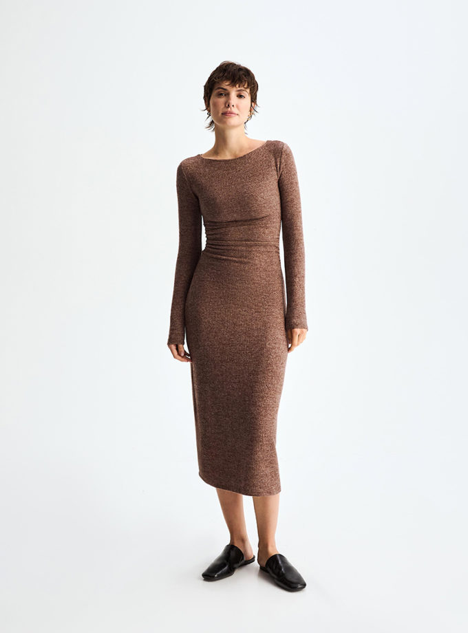 Сукня Luna коричнева MV_a25-314-002, фото 1 - в интернет магазине KAPSULA