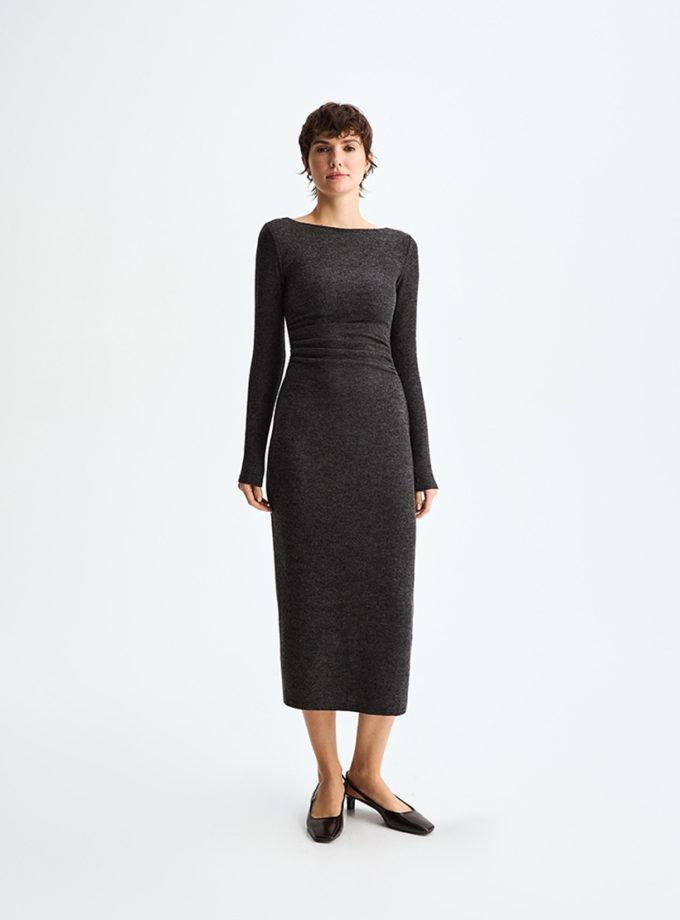 Сукня Luna графітова MV_a25-314-003, фото 1 - в интернет магазине KAPSULA