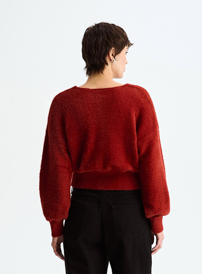 Светр Glow червоний MV_a25-312-001, фото 1 Светр Glow червоний MV_a25-312-001, фото 1 - в интернет магазине KAPSULA