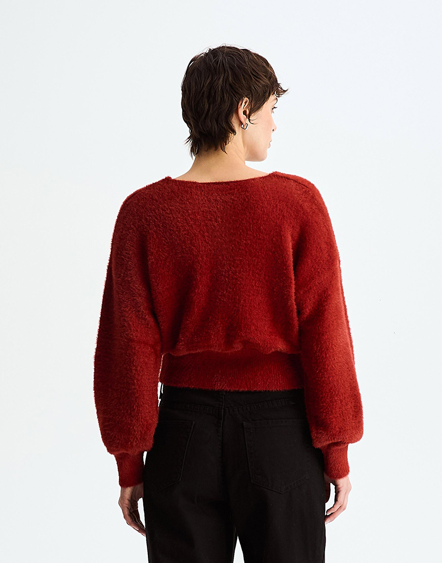 Светр Glow червоний MV_a25-312-001, фото 1 Светр Glow червоний MV_a25-312-001, фото 1 - в интернет магазине KAPSULA