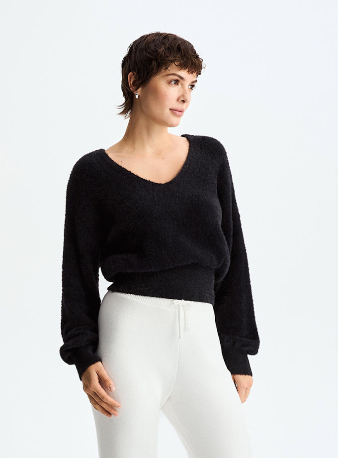 Светр Glow чорний MV_a25-312-002, фото 1 Светр Glow чорний MV_a25-312-002, фото 1 - в интернет магазине KAPSULA