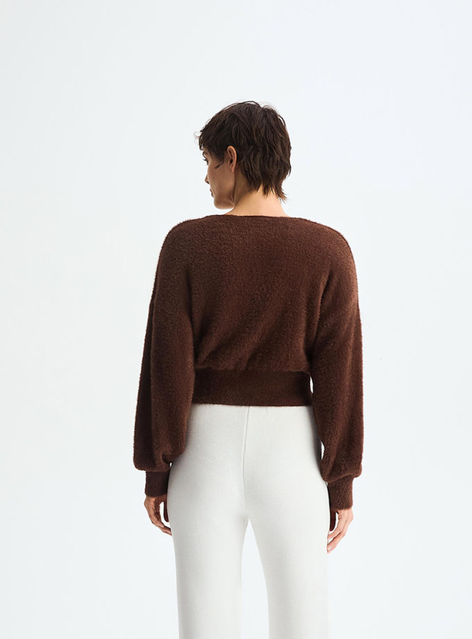 Светр Glow коричневий MV_a25-312-003, фото 1 Светр Glow коричневий MV_a25-312-003, фото 1 - в интернет магазине KAPSULA