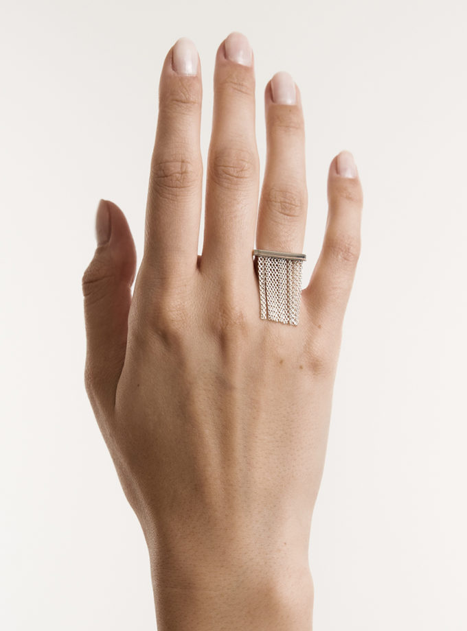 Каблучка Цунамі mini XLD_KSRN15066, фото 1 Каблучка Цунамі mini XLD_KSRN15066, фото 1 - в интернет магазине KAPSULA