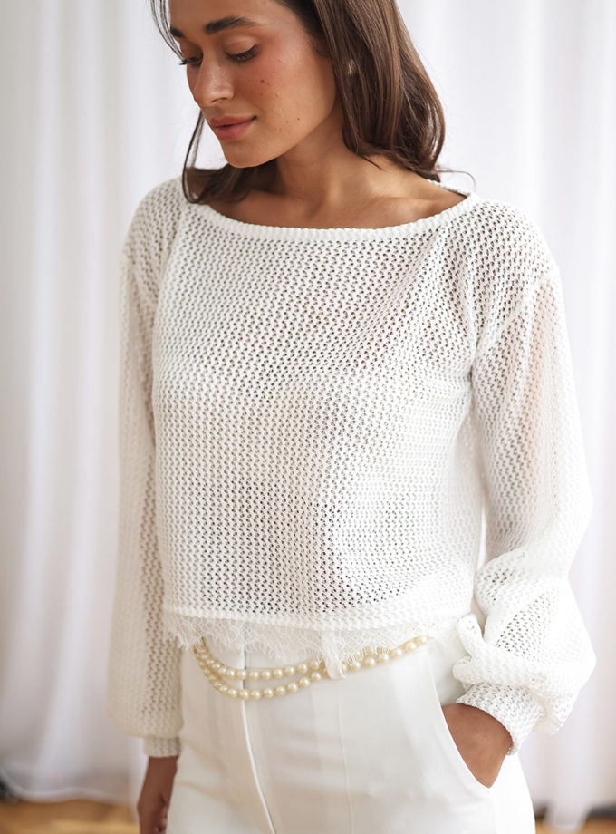 Ажурний топ GD_HC26_71, фото 1 Ажурний топ GD_HC26_71, фото 1 - в интернет магазине KAPSULA