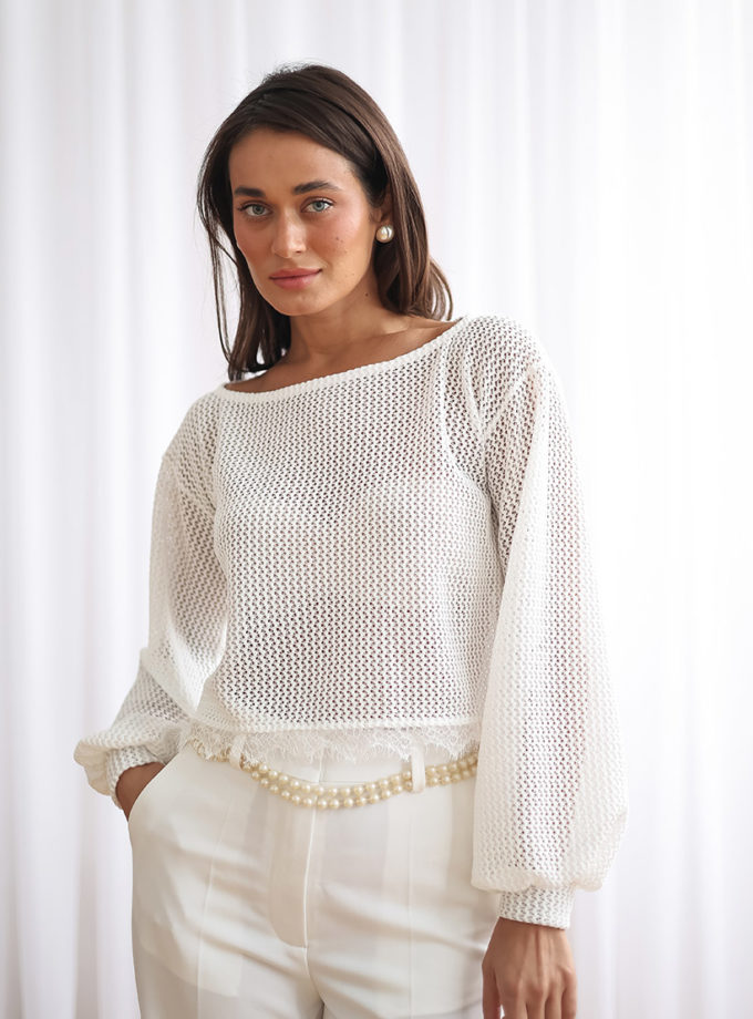 Ажурний топ GD_HC26_71, фото 1 Ажурний топ GD_HC26_71, фото 1 - в интернет магазине KAPSULA