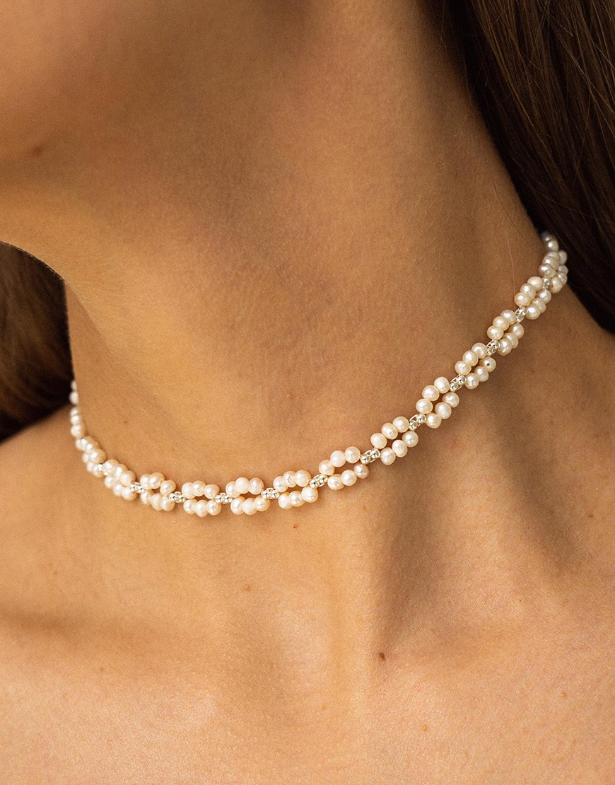 Кольє Flower SS_SSN051-1, фото 1 Кольє Flower SS_SSN051-1, фото 1 - в интернет магазине KAPSULA