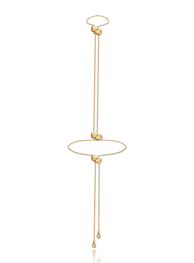 Браслет 3-в-1 пепіта зі срібла в позолоті ORX_pepita_br_gp, фото 1 - в интернет магазине KAPSULA