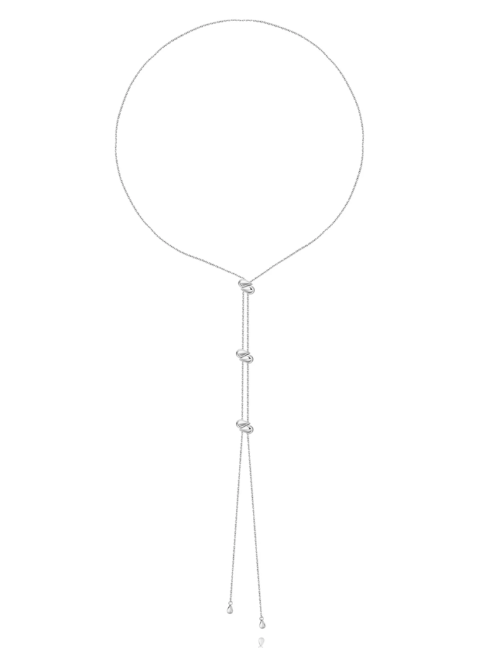 Кольє 6-в-1 пепіта зі срібла в покритті білим родієм ORX_pepita_nec_wr, фото 1 - в интернет магазине KAPSULA