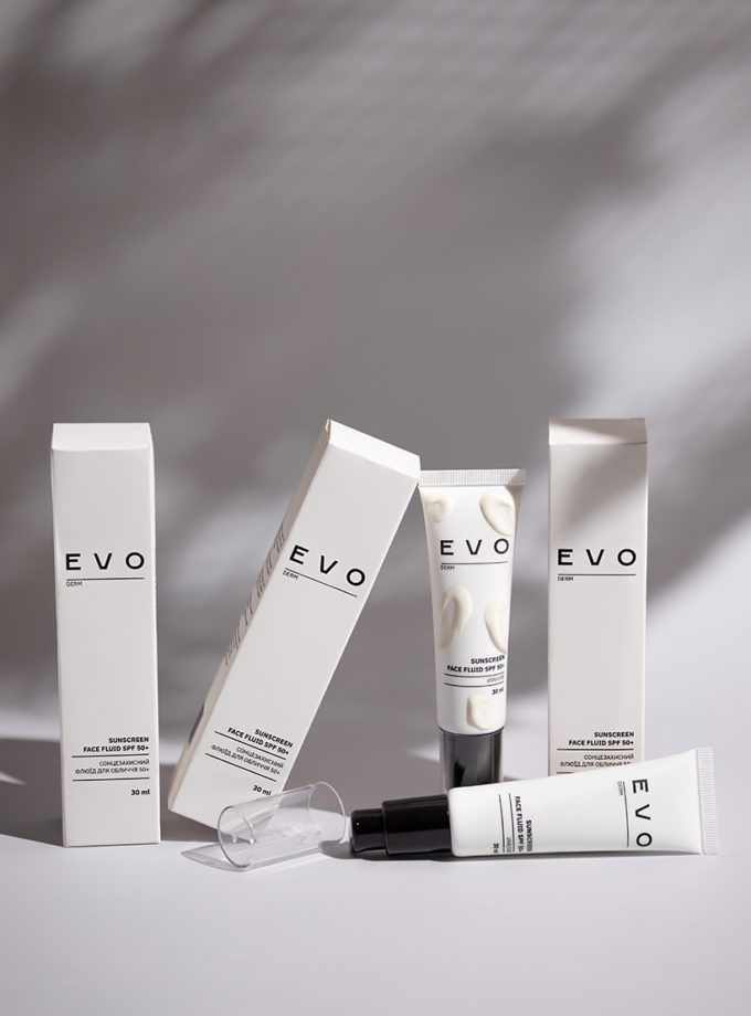 Сонцезахисний флюїд для обличчя spf 50+ EVO derm EVO_4820289951116, фото 1 - в интернет магазине KAPSULA