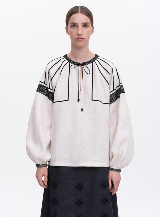 Жіноча вишита сорочка Мізин ETN_mizin, фото 1 - в интернет магазине KAPSULA