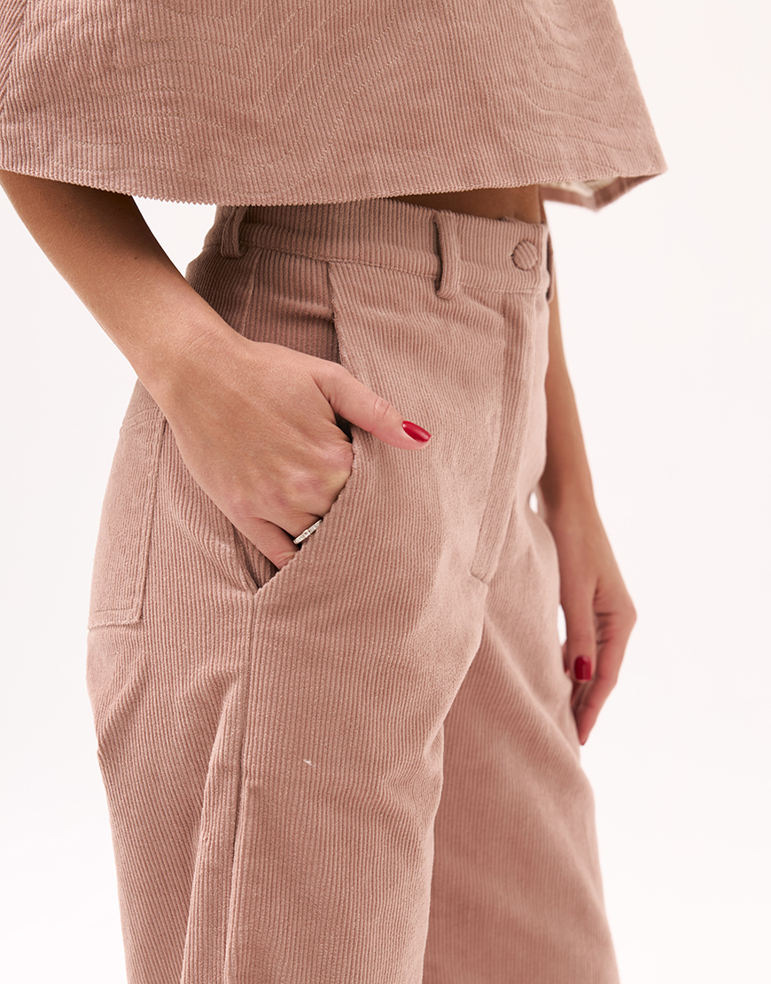 Рожеві штани з вельвету XM_Monet_22_35, фото 1 Рожеві штани з вельвету XM_Monet_22_35, фото 1 - в интернет магазине KAPSULA