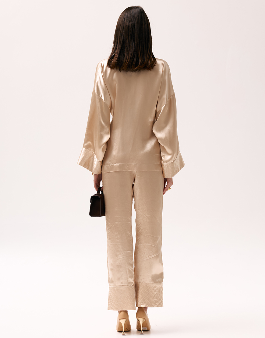 Золоті штани з атласу XM_Monet_17_35, фото 1 Золоті штани з атласу XM_Monet_17_35, фото 1 - в интернет магазине KAPSULA