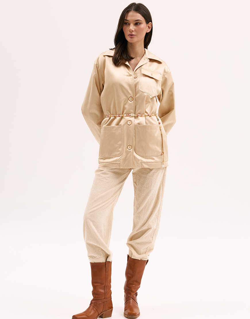 Куртка золота з коміром XM_Monet_24_35, фото 1 Куртка золота з коміром XM_Monet_24_35, фото 1 - в интернет магазине KAPSULA