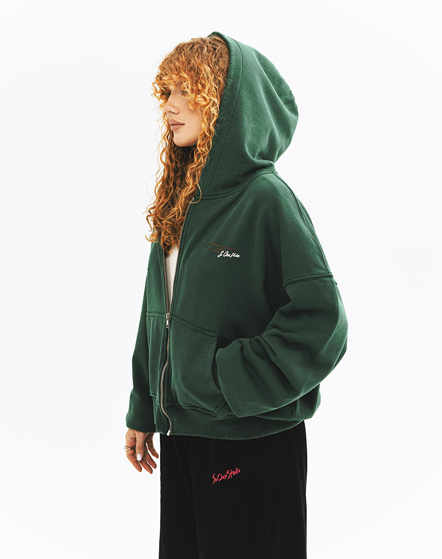 1_72 Зіп-худі Green, SO CLOSE (SC_2025_13) - фото 3